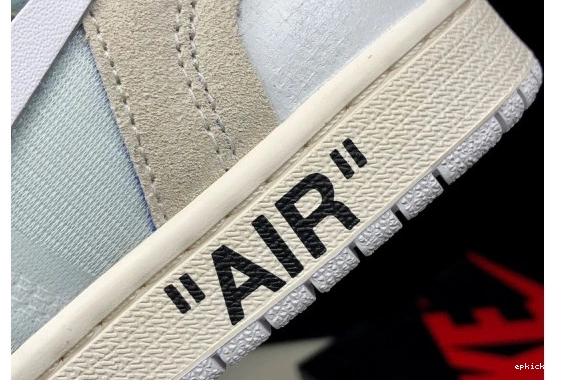 Rep EP AQ0818 O-W 1 Jordan Retro High  AQ0818-100 White Air 100 0505